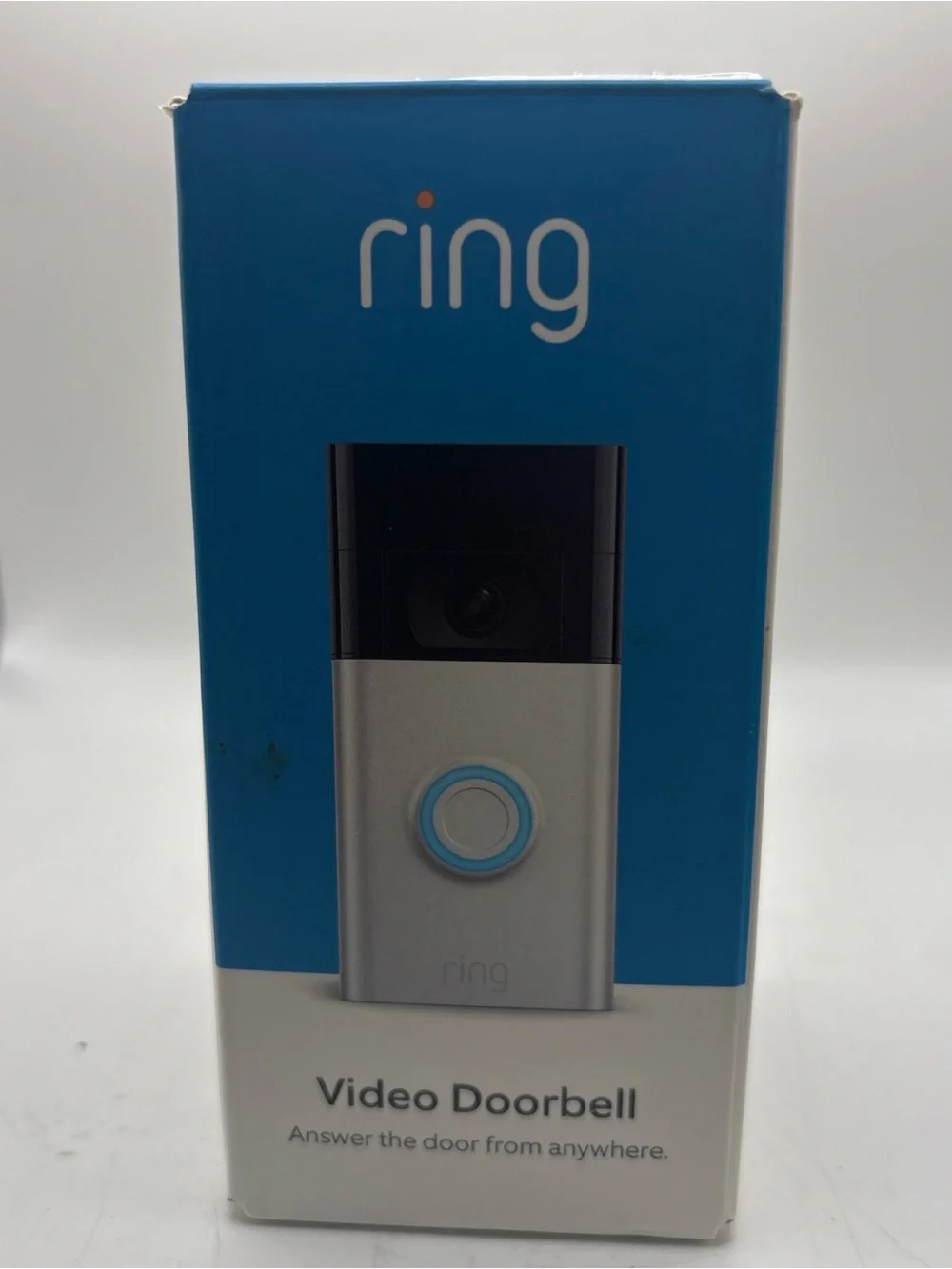 Ring Video Doorbell 2nd Gen 1080p HD Satin Nickel New Open Box Alexa